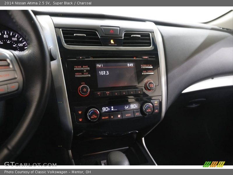 Super Black / Charcoal 2014 Nissan Altima 2.5 SV