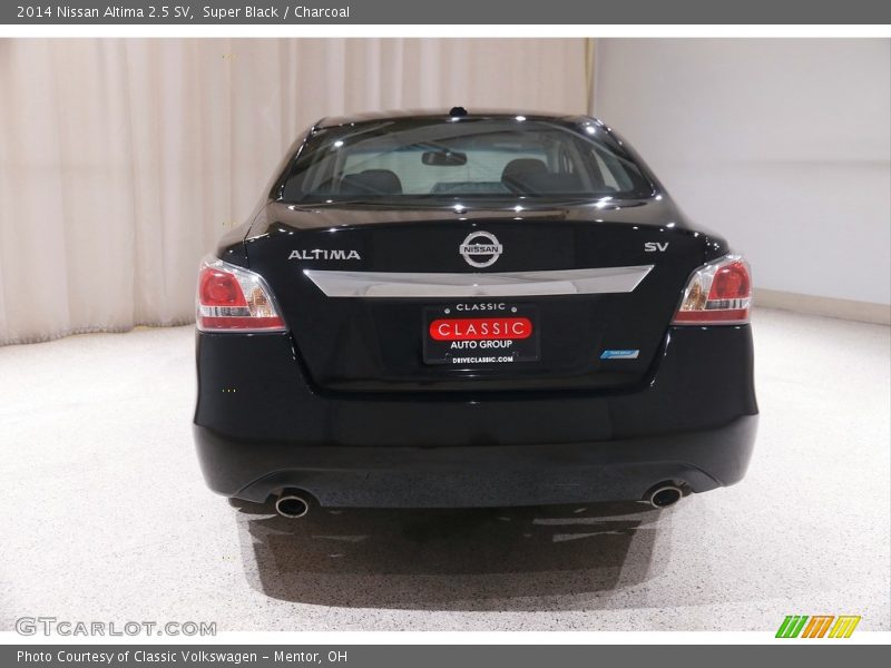 Super Black / Charcoal 2014 Nissan Altima 2.5 SV