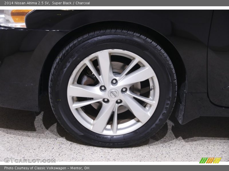 Super Black / Charcoal 2014 Nissan Altima 2.5 SV