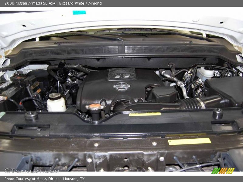 Blizzard White / Almond 2008 Nissan Armada SE 4x4