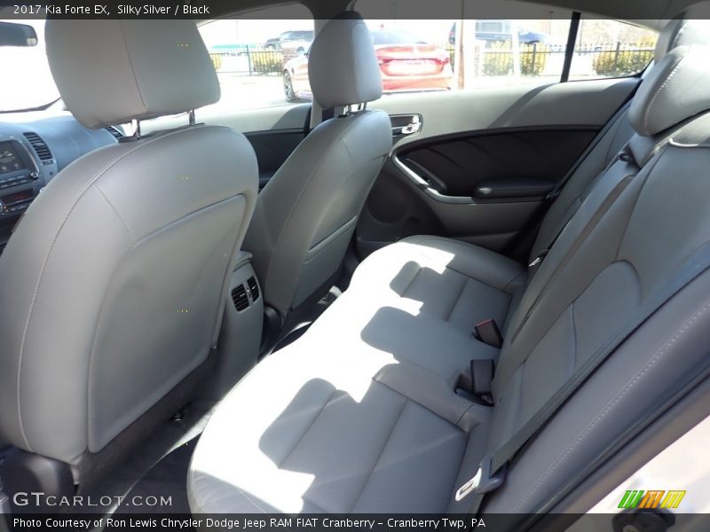 Rear Seat of 2017 Forte EX