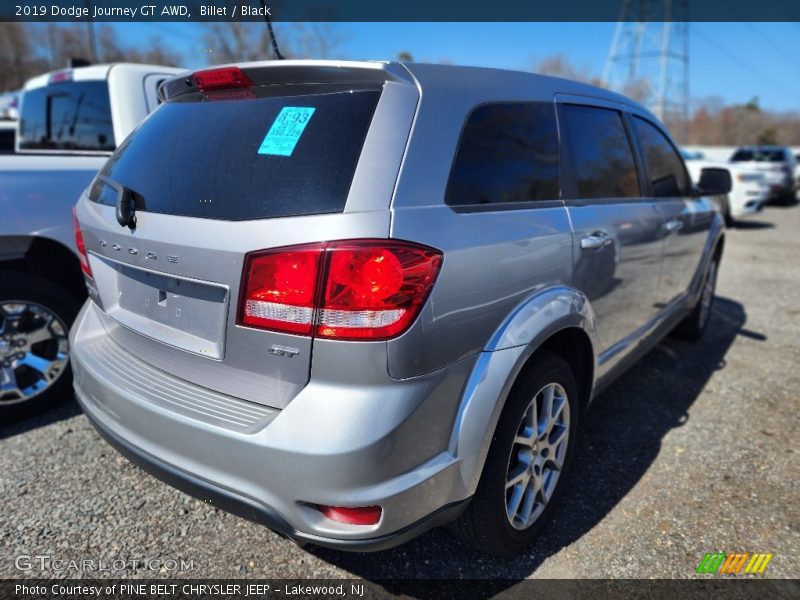 Billet / Black 2019 Dodge Journey GT AWD