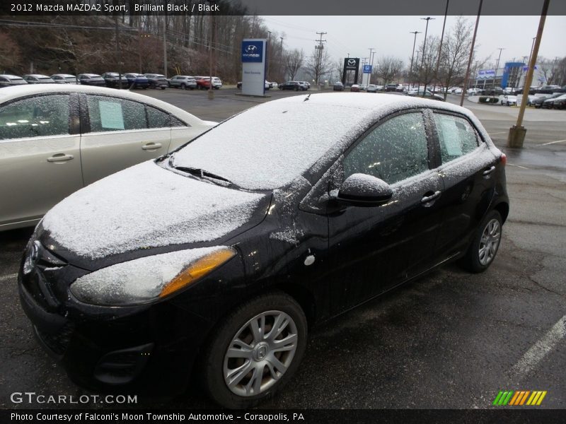Brilliant Black / Black 2012 Mazda MAZDA2 Sport