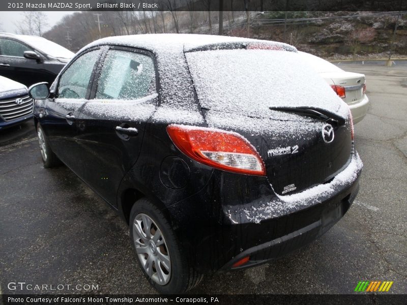 Brilliant Black / Black 2012 Mazda MAZDA2 Sport