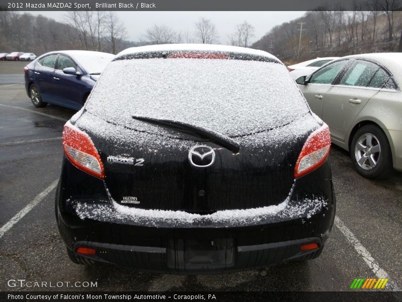 Brilliant Black / Black 2012 Mazda MAZDA2 Sport