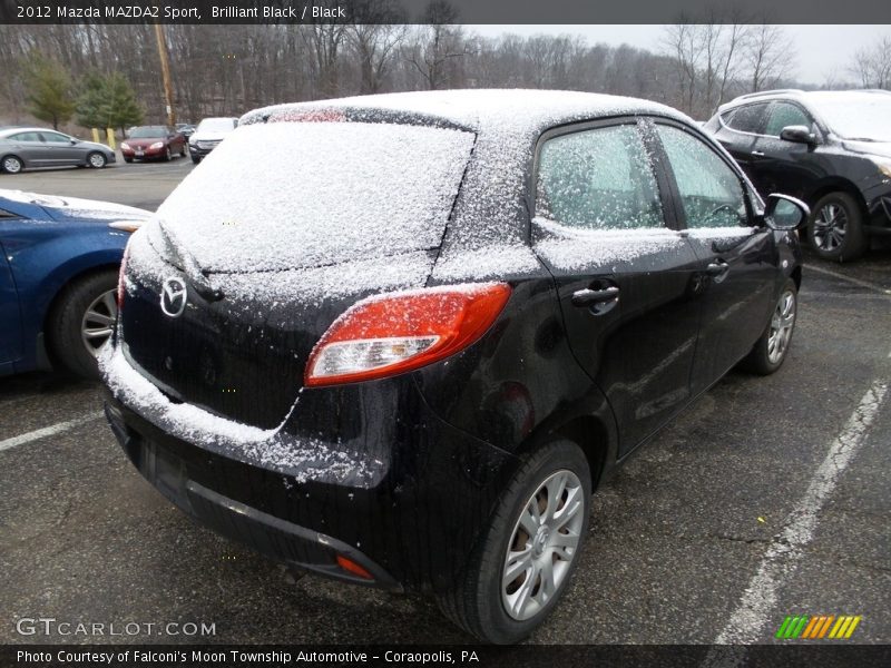 Brilliant Black / Black 2012 Mazda MAZDA2 Sport