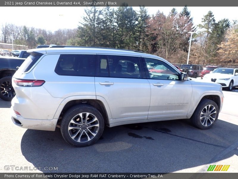 Silver Zynith / Black 2021 Jeep Grand Cherokee L Overland 4x4