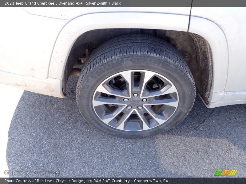 Silver Zynith / Black 2021 Jeep Grand Cherokee L Overland 4x4