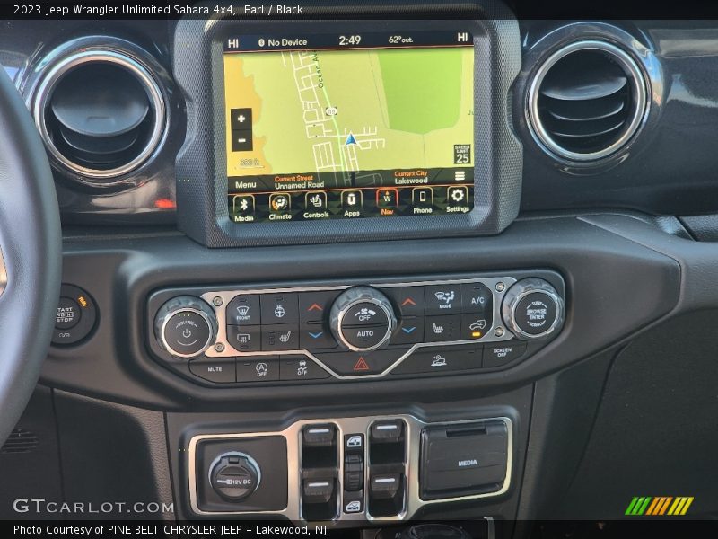 Earl / Black 2023 Jeep Wrangler Unlimited Sahara 4x4