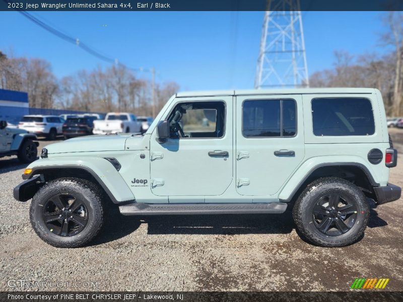Earl / Black 2023 Jeep Wrangler Unlimited Sahara 4x4