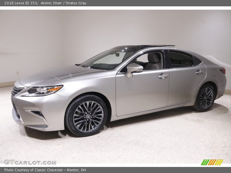 Atomic Silver / Stratus Gray 2018 Lexus ES 350
