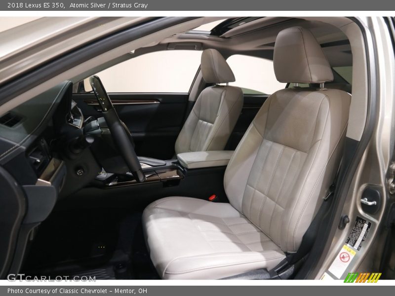 Atomic Silver / Stratus Gray 2018 Lexus ES 350
