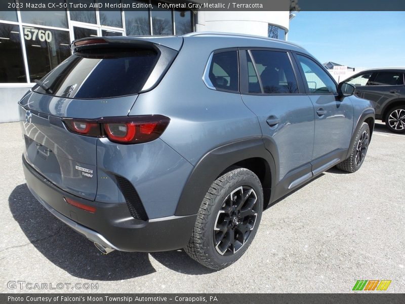 Polymetal Gray Metallic / Terracotta 2023 Mazda CX-50 Turbo AWD Meridian Edition