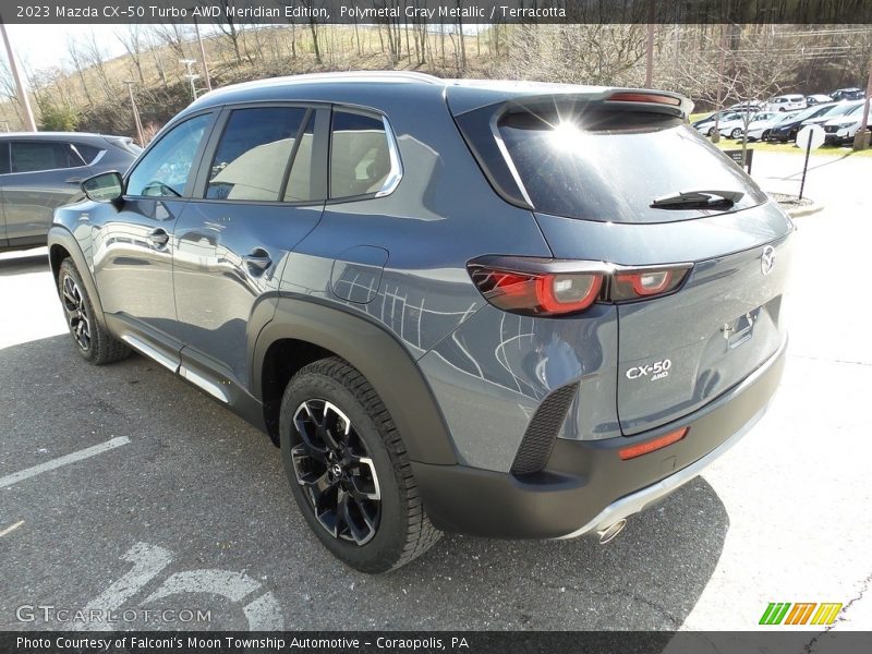 Polymetal Gray Metallic / Terracotta 2023 Mazda CX-50 Turbo AWD Meridian Edition