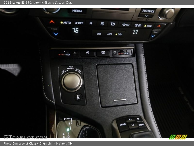 Atomic Silver / Stratus Gray 2018 Lexus ES 350