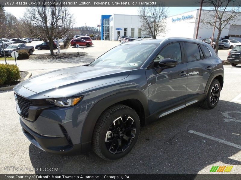 Polymetal Gray Metallic / Terracotta 2023 Mazda CX-50 Turbo AWD Meridian Edition