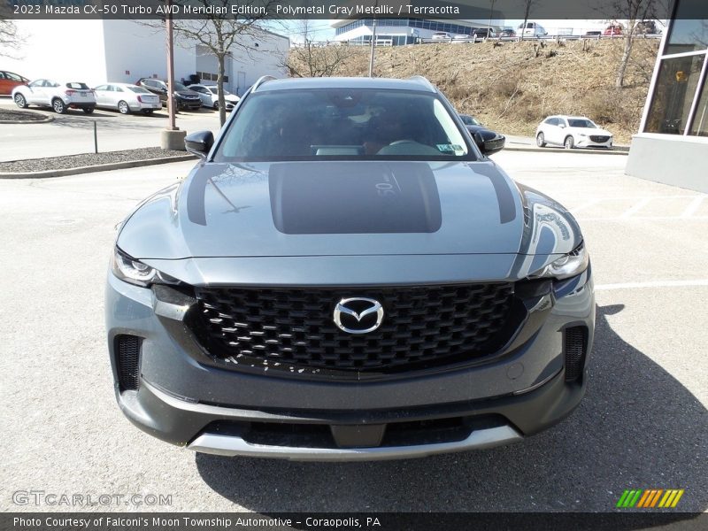 Polymetal Gray Metallic / Terracotta 2023 Mazda CX-50 Turbo AWD Meridian Edition