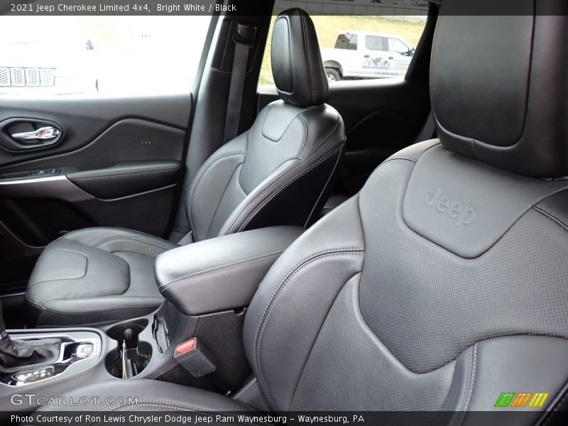 Bright White / Black 2021 Jeep Cherokee Limited 4x4