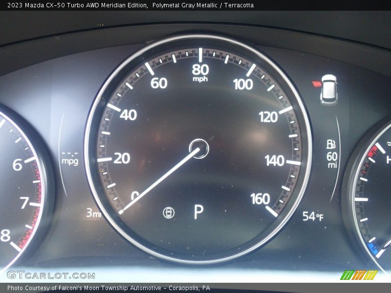 Polymetal Gray Metallic / Terracotta 2023 Mazda CX-50 Turbo AWD Meridian Edition