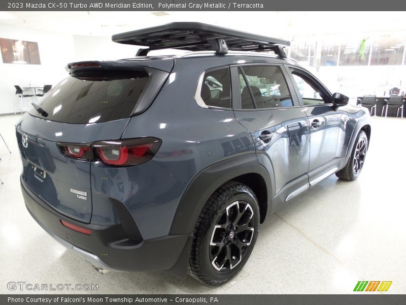 Polymetal Gray Metallic / Terracotta 2023 Mazda CX-50 Turbo AWD Meridian Edition