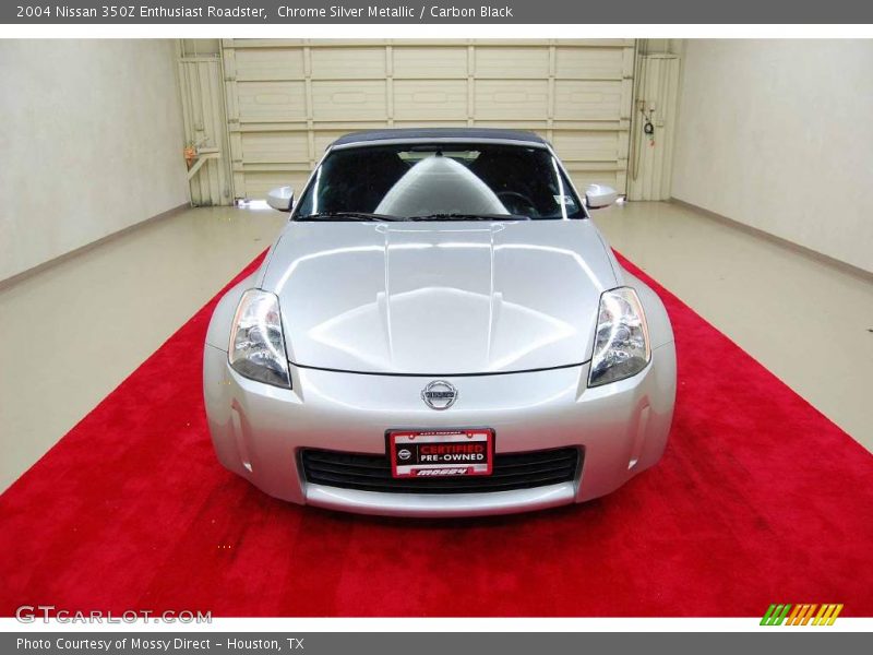 Chrome Silver Metallic / Carbon Black 2004 Nissan 350Z Enthusiast Roadster