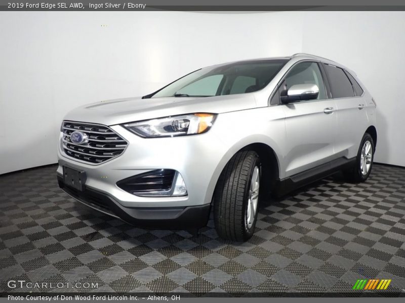 Ingot Silver / Ebony 2019 Ford Edge SEL AWD