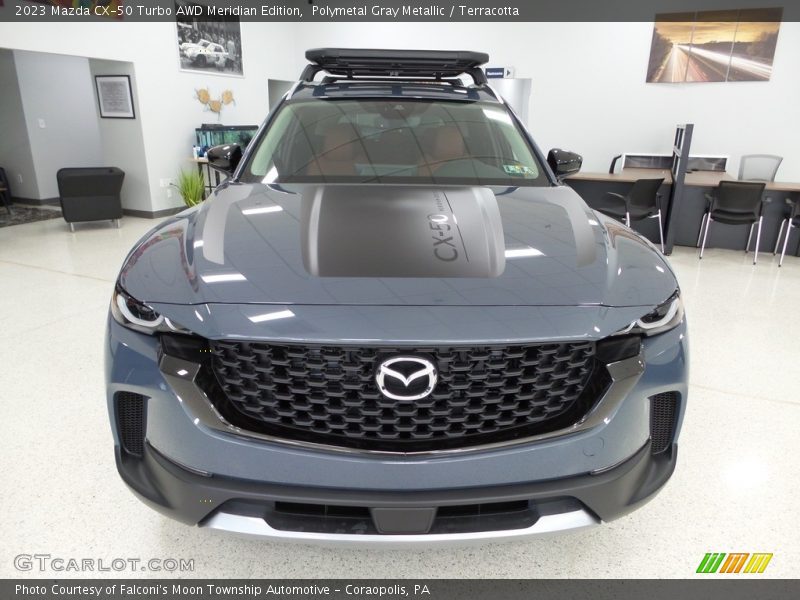 Polymetal Gray Metallic / Terracotta 2023 Mazda CX-50 Turbo AWD Meridian Edition