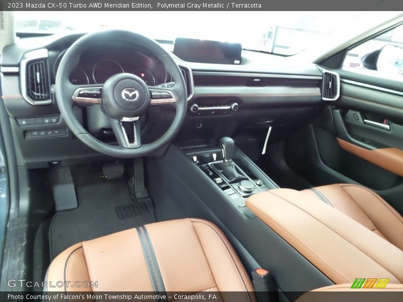  2023 CX-50 Turbo AWD Meridian Edition Terracotta Interior