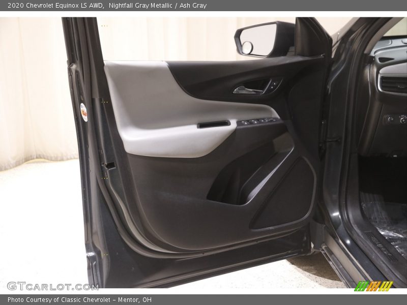 Nightfall Gray Metallic / Ash Gray 2020 Chevrolet Equinox LS AWD