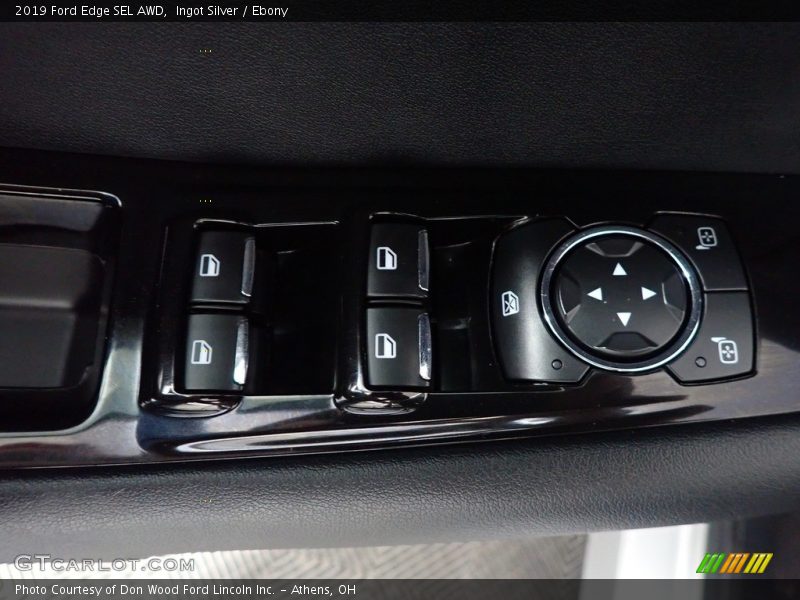 Ingot Silver / Ebony 2019 Ford Edge SEL AWD