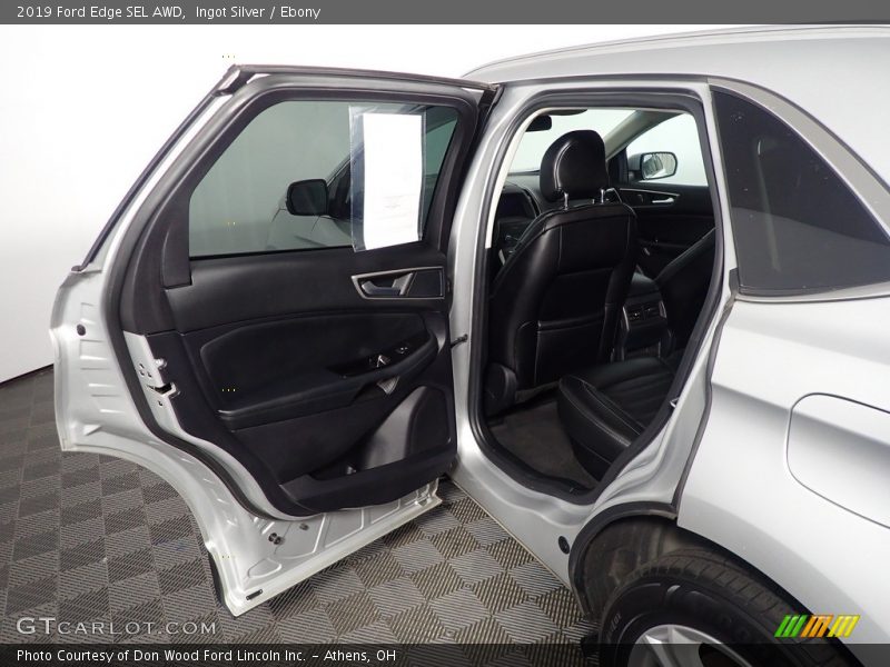 Ingot Silver / Ebony 2019 Ford Edge SEL AWD