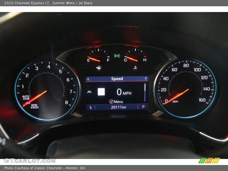 Summit White / Jet Black 2020 Chevrolet Equinox LT