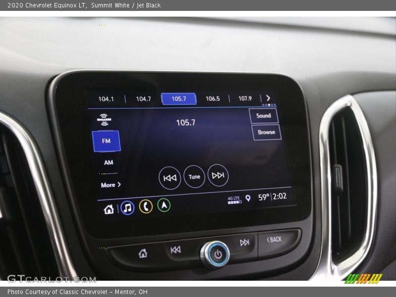 Summit White / Jet Black 2020 Chevrolet Equinox LT