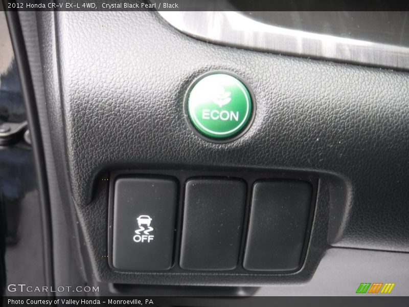 Crystal Black Pearl / Black 2012 Honda CR-V EX-L 4WD