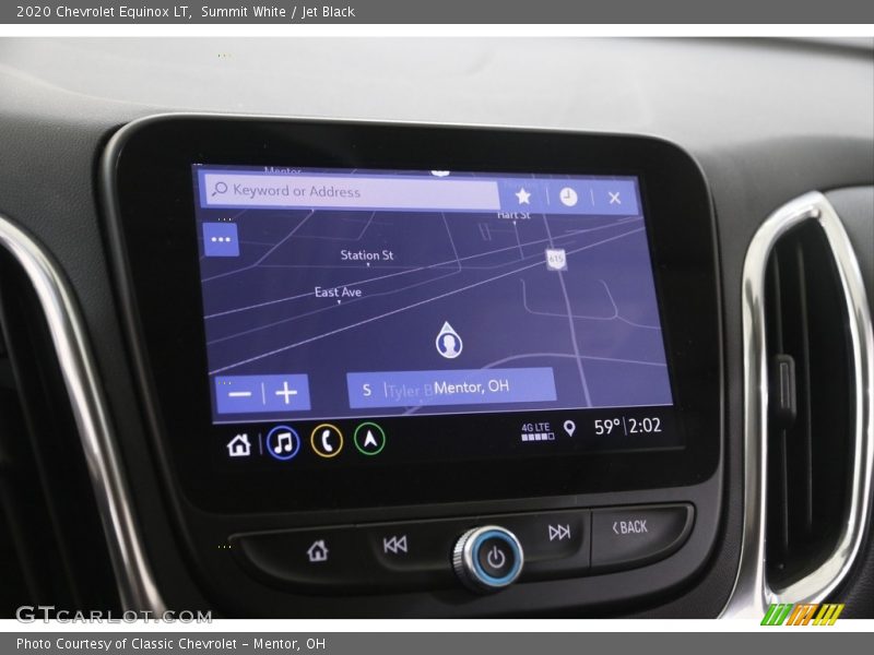 Summit White / Jet Black 2020 Chevrolet Equinox LT