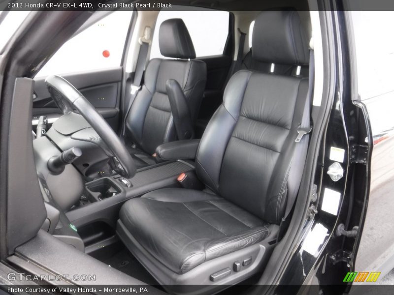 Crystal Black Pearl / Black 2012 Honda CR-V EX-L 4WD