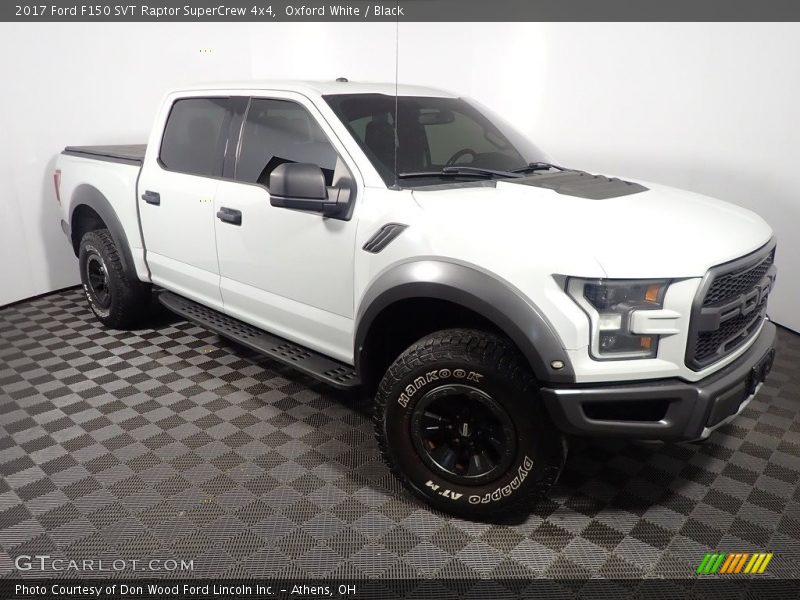 Oxford White / Black 2017 Ford F150 SVT Raptor SuperCrew 4x4