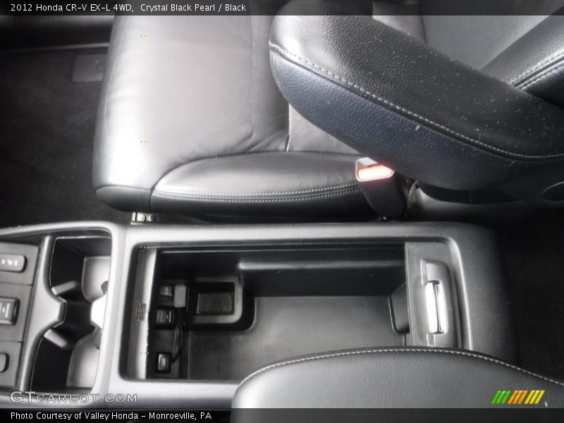 Crystal Black Pearl / Black 2012 Honda CR-V EX-L 4WD