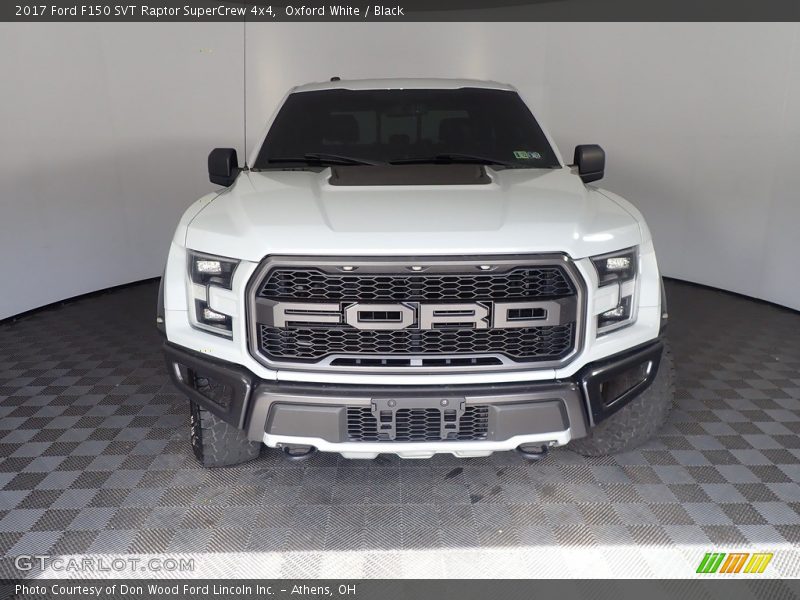 Oxford White / Black 2017 Ford F150 SVT Raptor SuperCrew 4x4