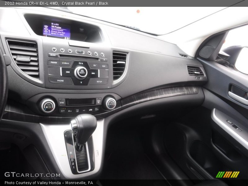 Crystal Black Pearl / Black 2012 Honda CR-V EX-L 4WD
