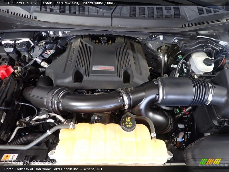 Oxford White / Black 2017 Ford F150 SVT Raptor SuperCrew 4x4