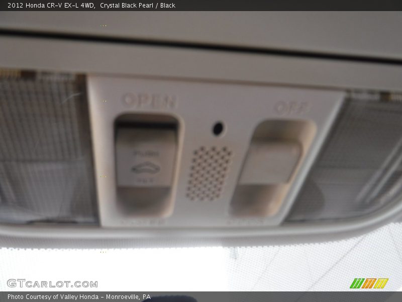 Crystal Black Pearl / Black 2012 Honda CR-V EX-L 4WD