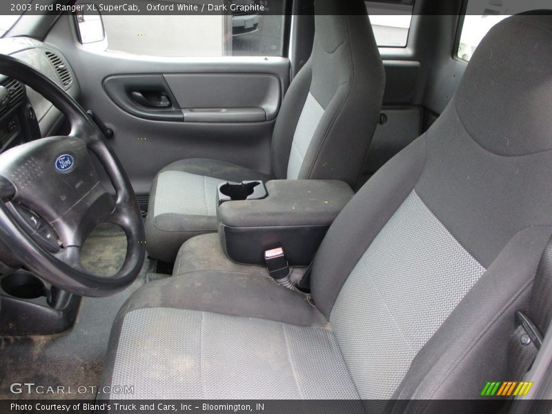 Oxford White / Dark Graphite 2003 Ford Ranger XL SuperCab