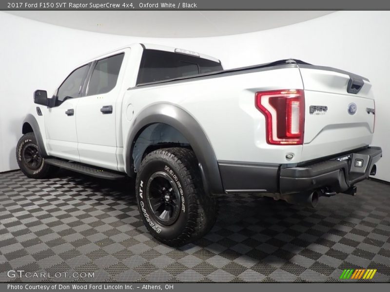 Oxford White / Black 2017 Ford F150 SVT Raptor SuperCrew 4x4