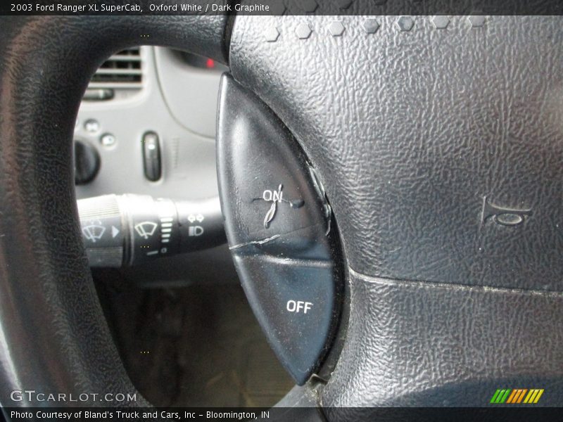 Oxford White / Dark Graphite 2003 Ford Ranger XL SuperCab