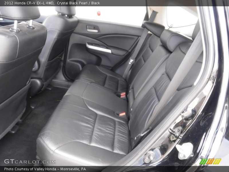 Crystal Black Pearl / Black 2012 Honda CR-V EX-L 4WD