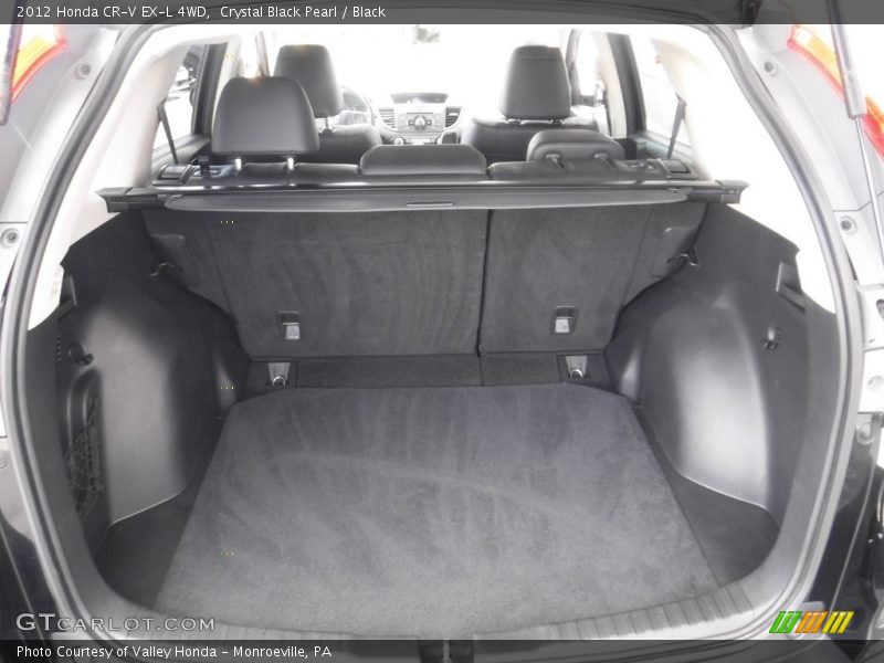Crystal Black Pearl / Black 2012 Honda CR-V EX-L 4WD