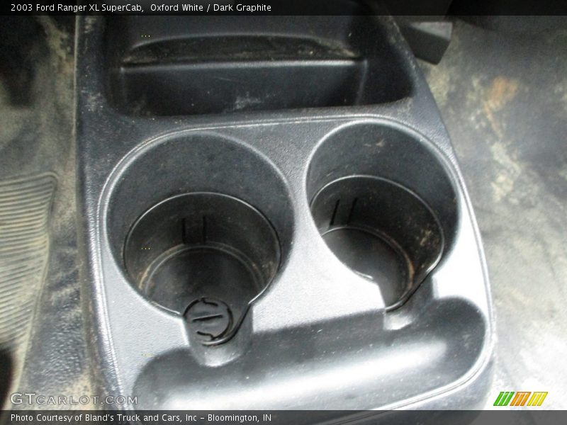 Oxford White / Dark Graphite 2003 Ford Ranger XL SuperCab