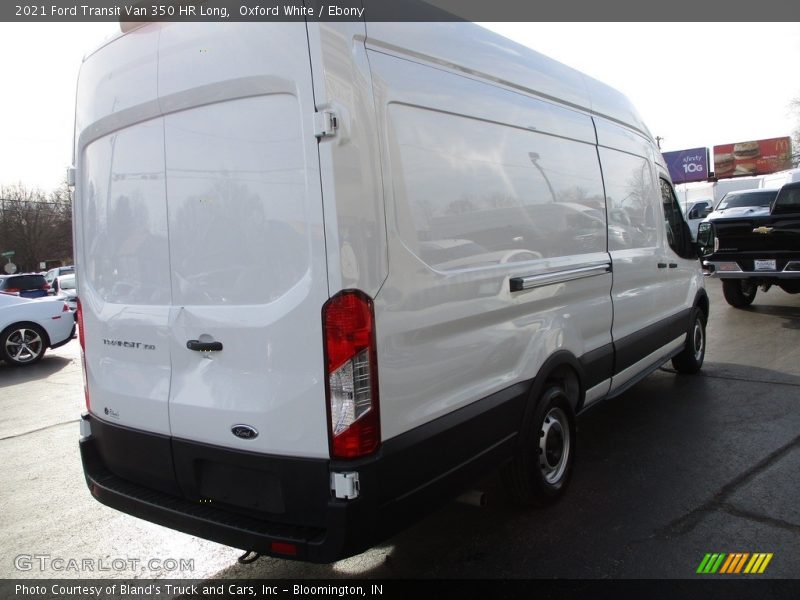 Oxford White / Ebony 2021 Ford Transit Van 350 HR Long