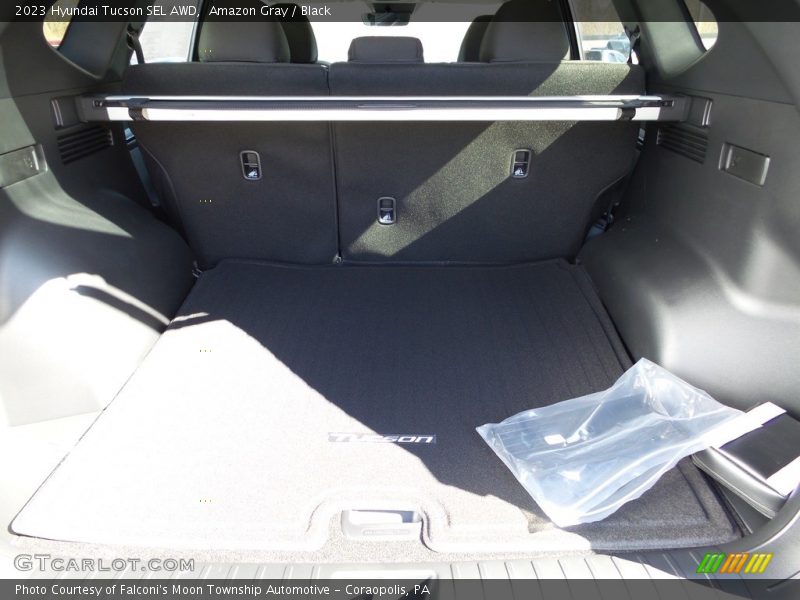 Amazon Gray / Black 2023 Hyundai Tucson SEL AWD